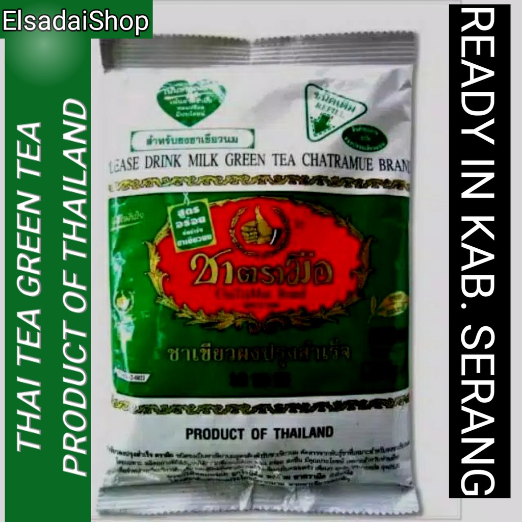 

THAI GREEN TEA 200gr & MIX 400gr CHATRAMUE ASLI DARI THAILAND