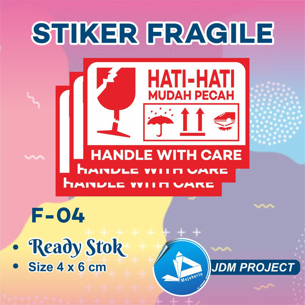 

STIKER FRAGILE STICKER PECAH BELAH AWAS JANGAN DIBANTING PALING MURAH