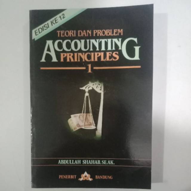 Buku principles accounting abdullah shahab