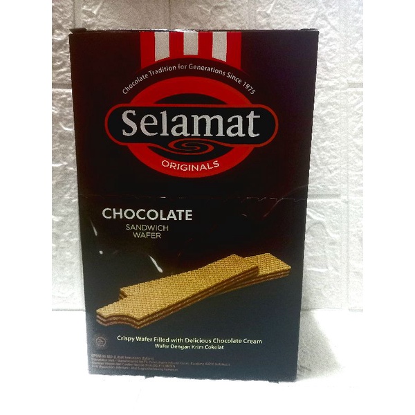 

Wafer selamat chocolate sandwich isi 20