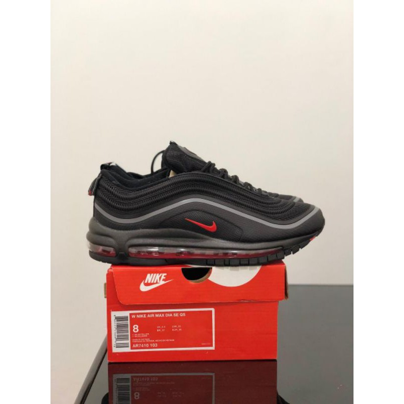 Jual Nike air max 97 black red | Shopee 