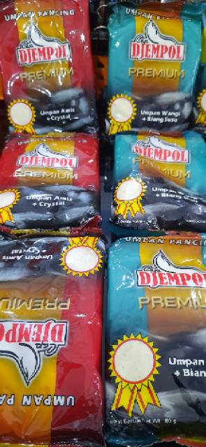 UMPAN DJEMPOL PREMIUM AMIS DAN WANGI / UMPAN IKAN AIR TAWAR