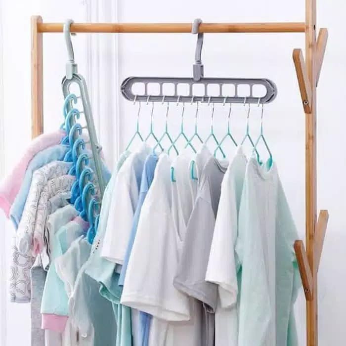 &lt; M.A &gt; Magic Hanger Instan Gantungan Baju Lemari Pakaian