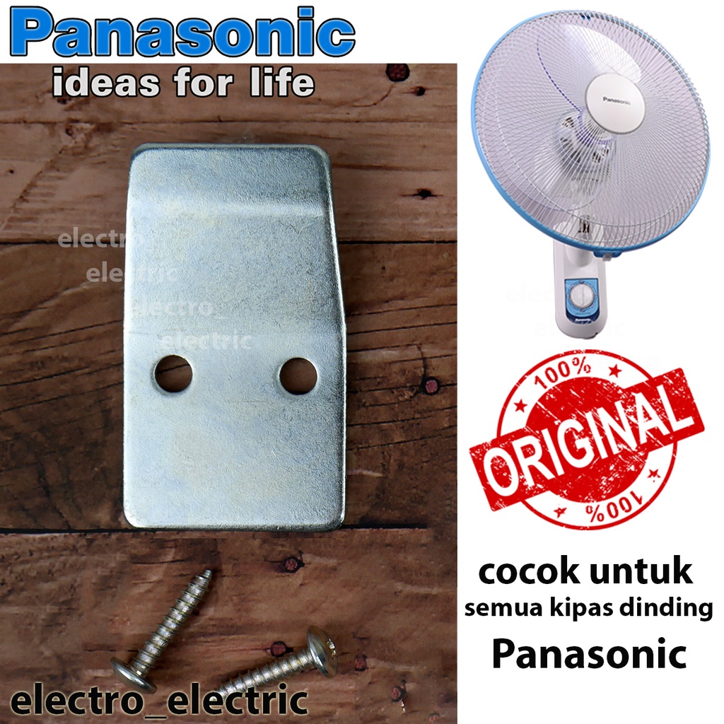 Acessoris Wall Pengait Kipas Dinding KDK dan Panasonic Original