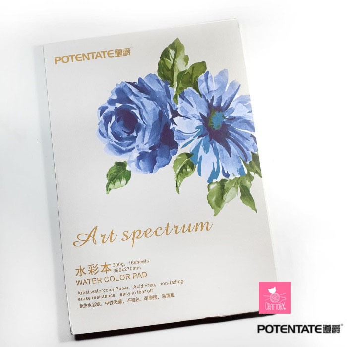 

Potentate Water color Ring Book - buku gambar cat air 300 gsm