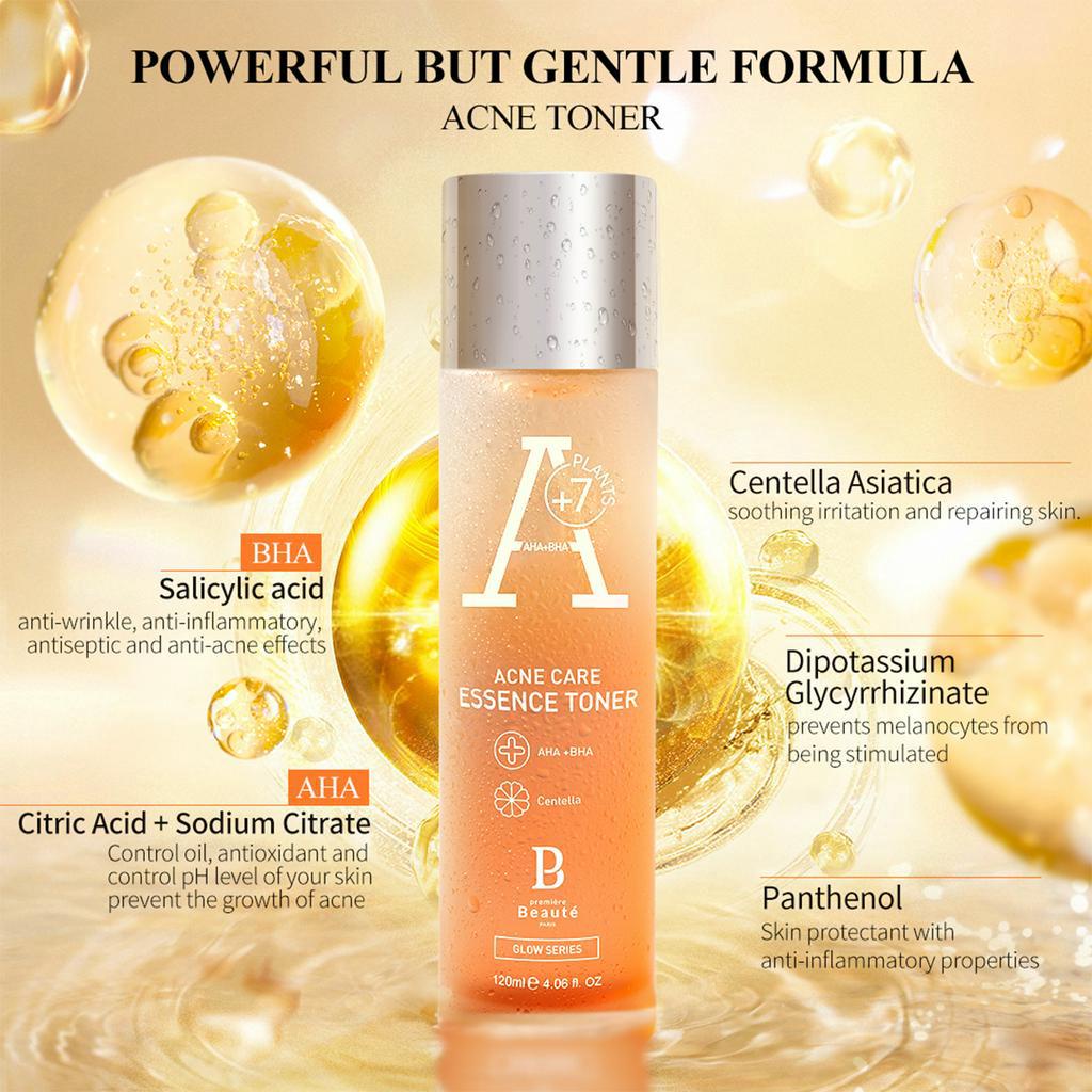 BPOM Premiere Beaute Glow Acne Care Essence Toner 120ml