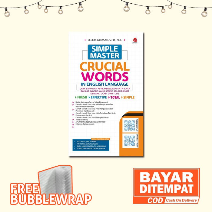 PAKET 3 BUKU SIMPLE MASTER GRAMMAR, CONVERSATION, & CRUCIAL WORDS Belajar Bahasa Inggris English-4