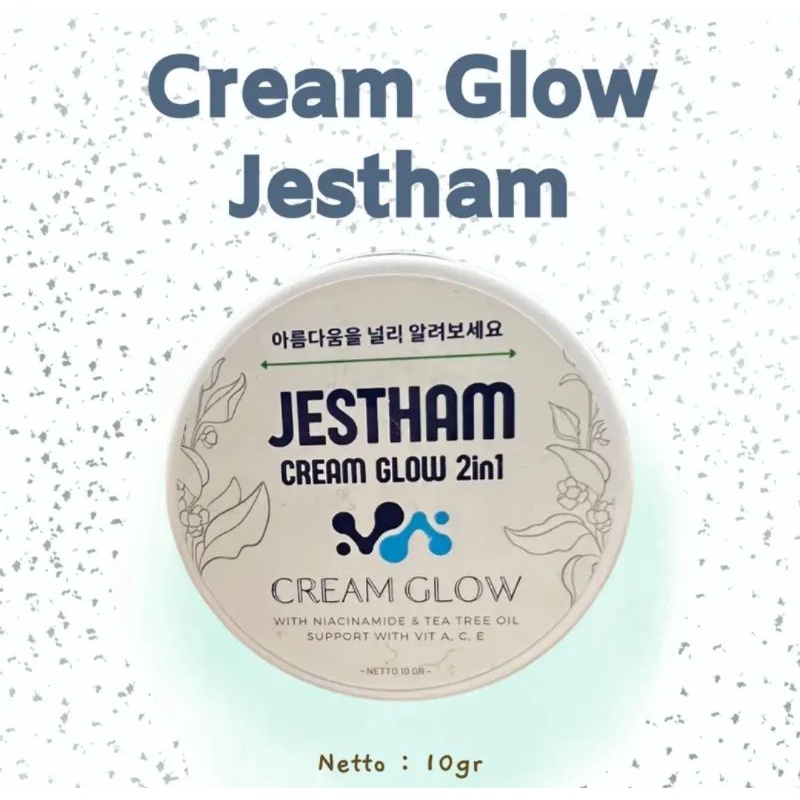 READY! JESTHAM CREAM GLOW LIGHT 2IN1 FONDI GLOW LIGHT WITH VITAMIN C AND COLLAGEN