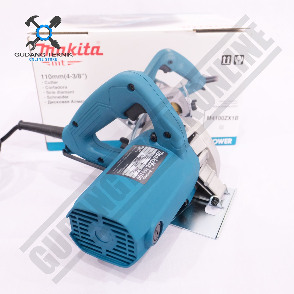 Mesin Potong Keramik 4&quot; MAKITA M4100ZX1B / Marble Cutter MAKITA M4100 4 Inch