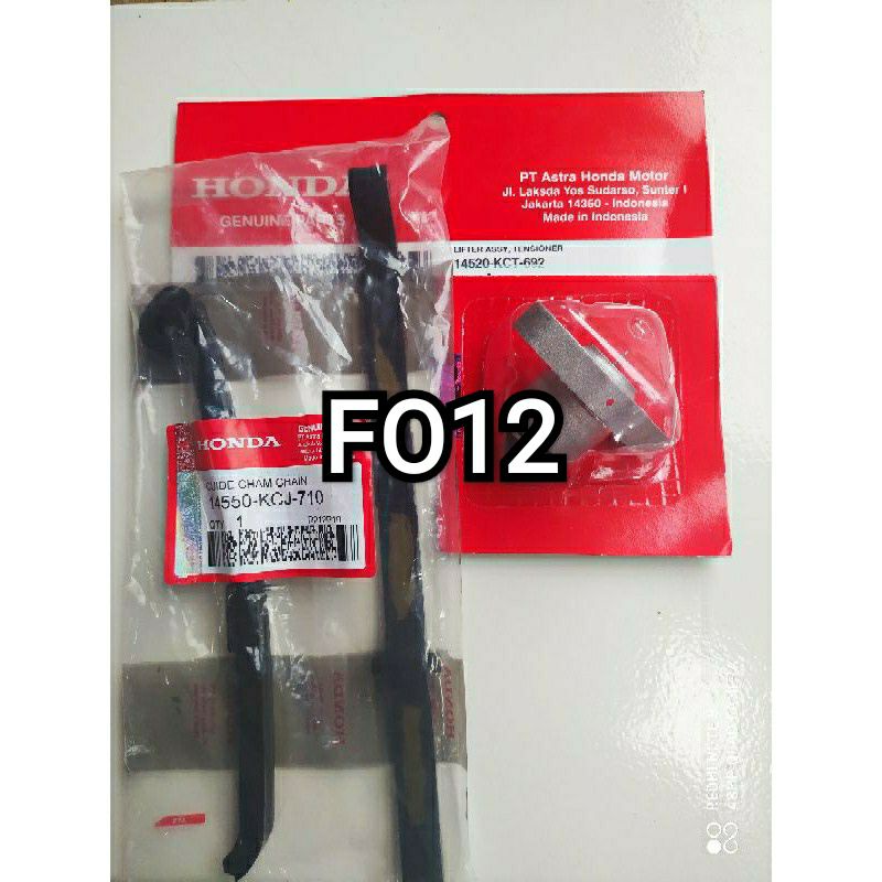 TONJOKAN KETENG/TENSIONER+KARET LIDAH/TENSIONER/HONDA/TIGER OLD/TIGER REVO/TIGER NEW/KARET ORI