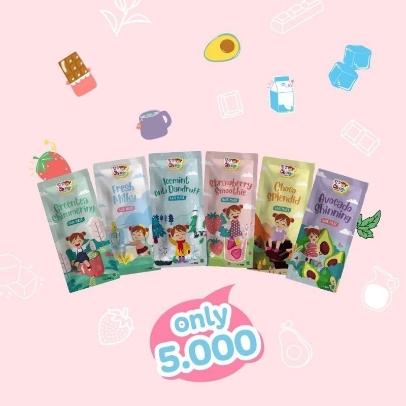 BPOM ✅ HAIR MASK CHINGU BY KIYOWO HAIR MASK SISKA KHOL