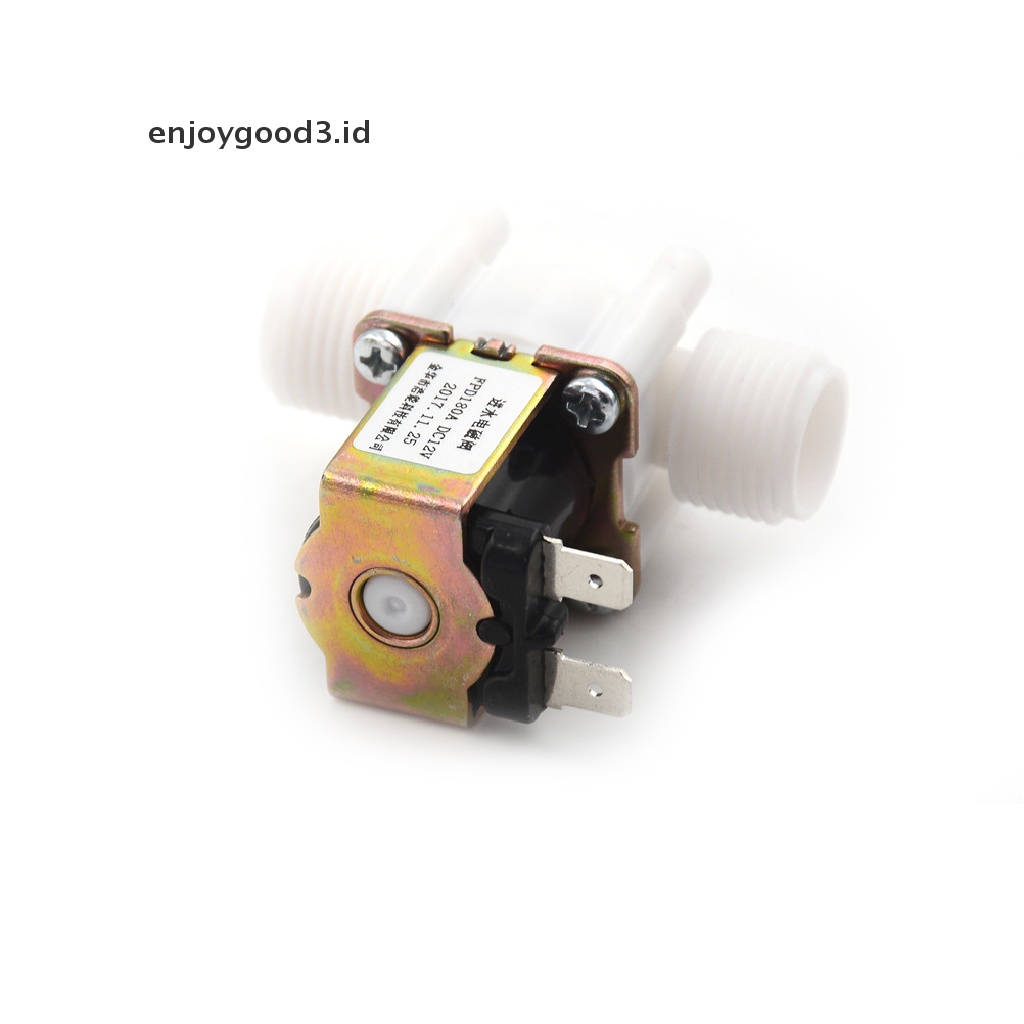 Katup Solenoid Udara Magnetik Elektrik n / c 12v 1 / 2 &quot;