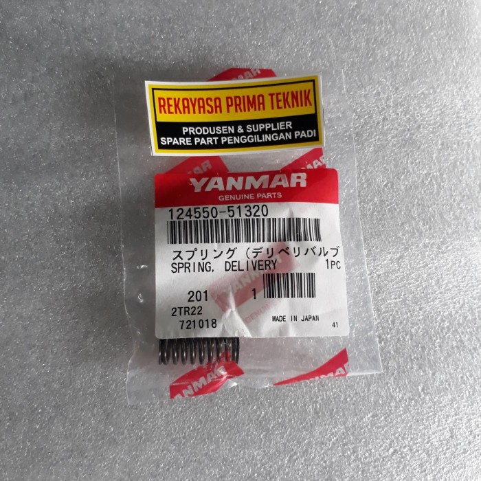 TF85 PIR DELIVERY BOSPOM ORIGINAL YANMAR ASLI SPRING DELIVERY VALVE