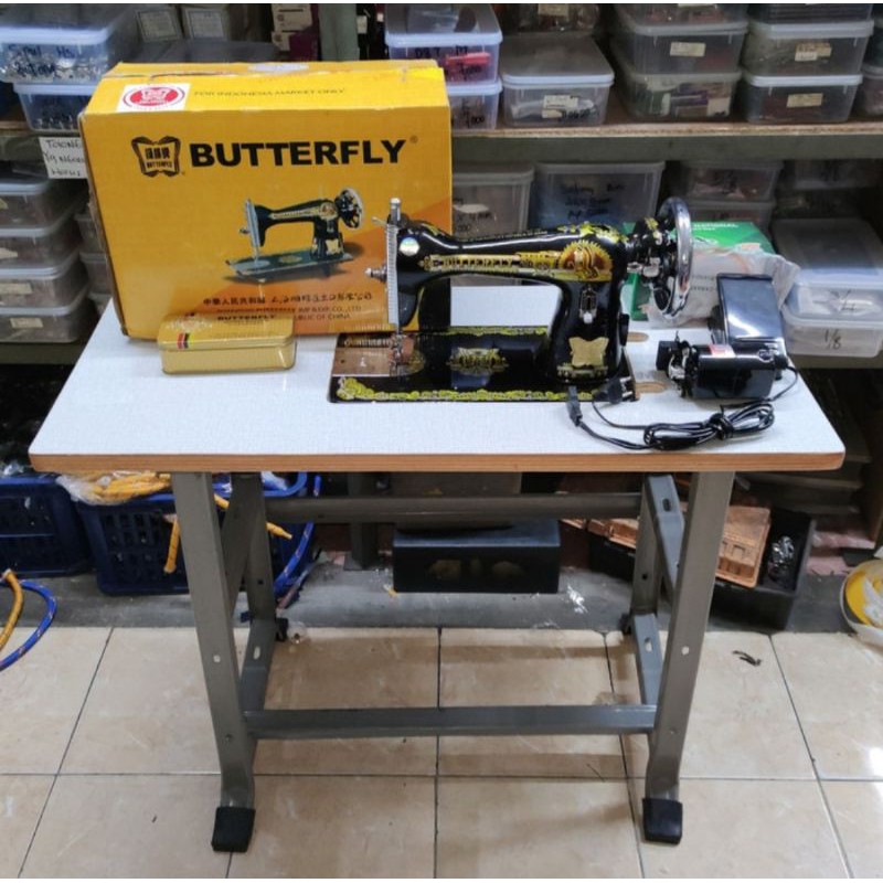 Mesin Jahit Kecil Butterfly JA1-1 Baru Komplit Set