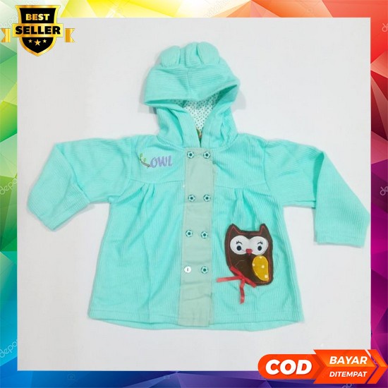 Coat Anak Cewek Keren Import Premium Fashion Iris Jacket / Jaket Anak Bayi Perempuan Murah