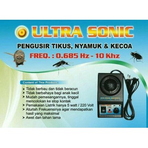 Pest Control Ultra Sonic Alat Pengusir Tikus,Nyamuk,Kecoa