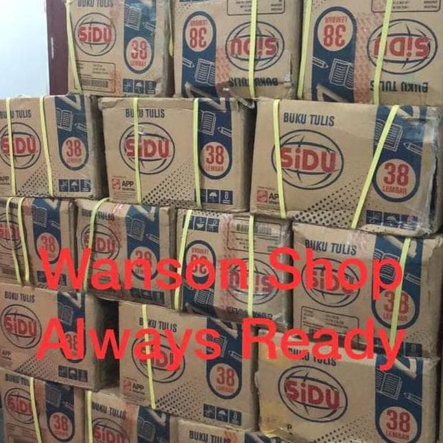 

Buku Tulis Sidu 38Lb Murah Khusus Gosend Teresale95
