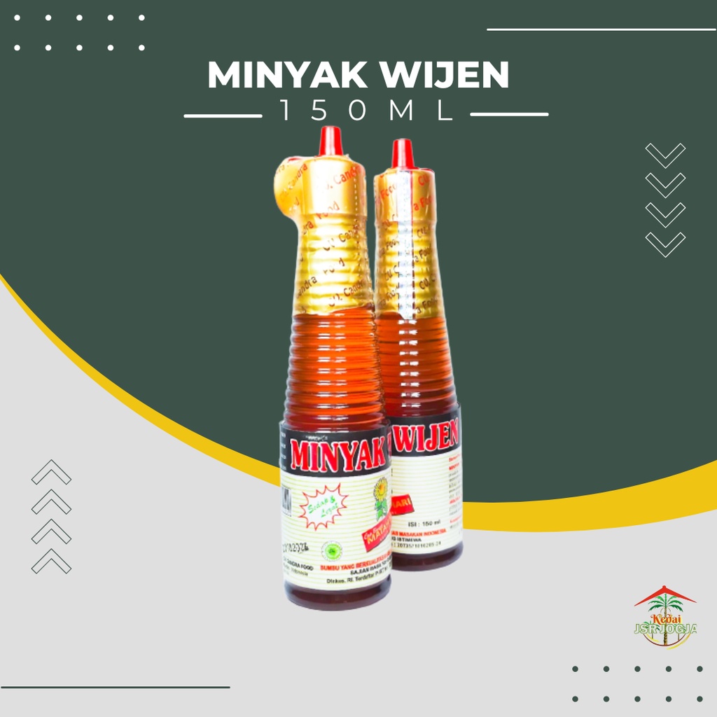 minyak wijen 150ml halal