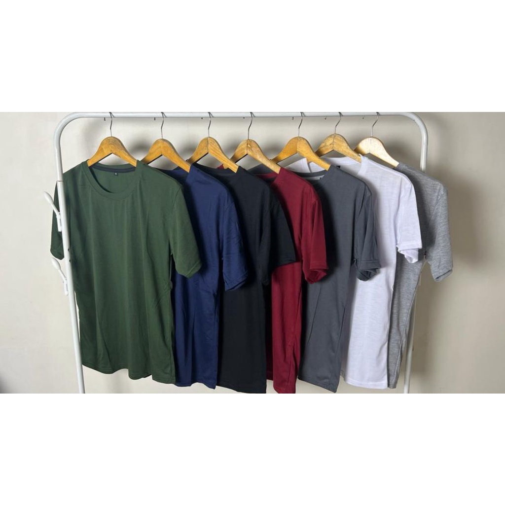 KKM - ( 12 PCS RANDOM ) KAOS POLOS PRIA DAN WANITA / KAOS PRIA DAN WANITA POLOS / BAJU KAOS OBLONG A