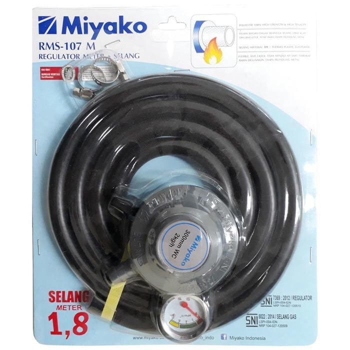 Selang + Regulator Miyako  RMS107M Kualitas Terbaik