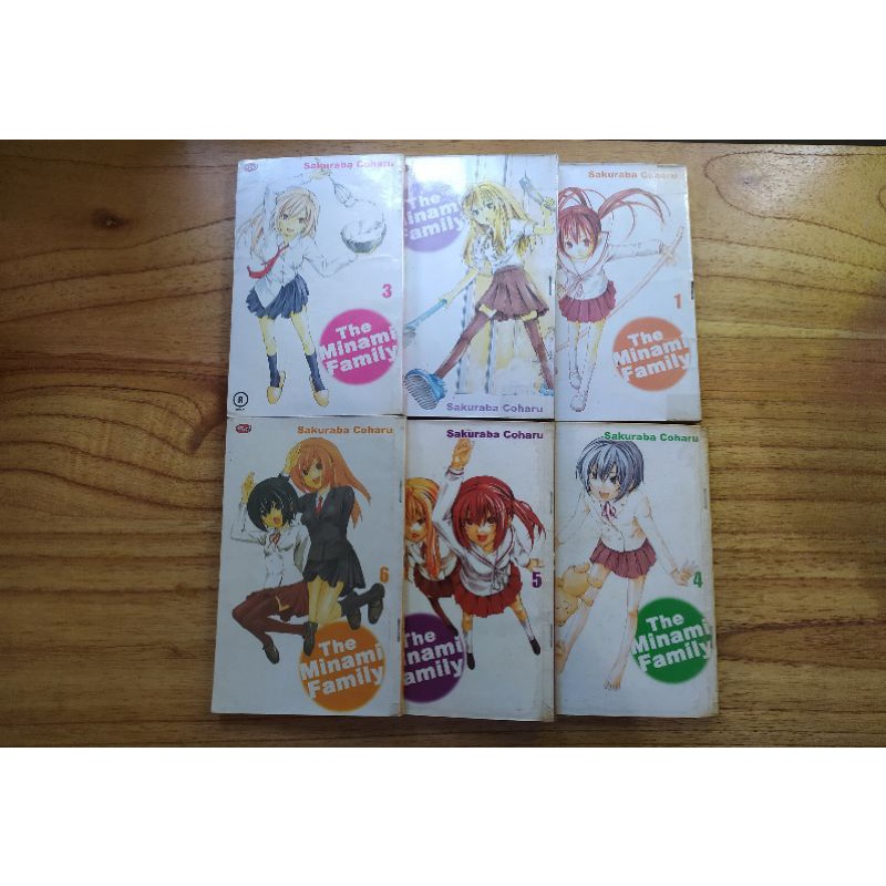 Komik The Minami Family 1-6