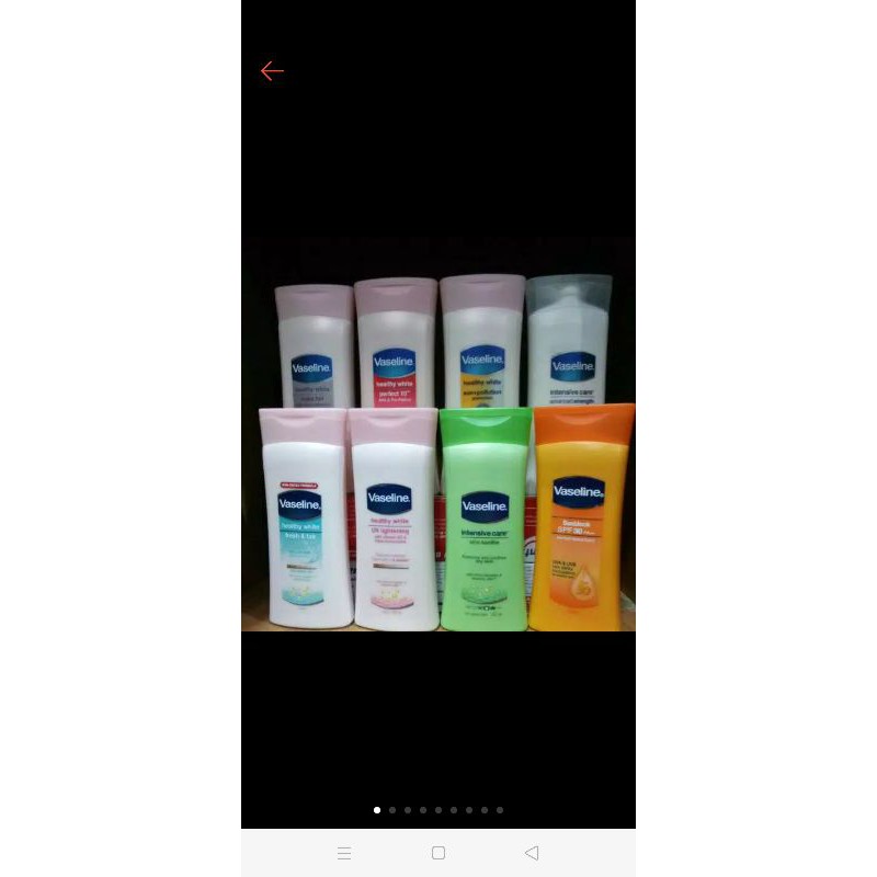 vaseline handbody lotion 200ml