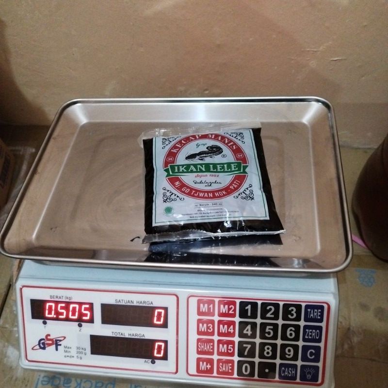 

Kecap Lele 340 ml atau setengah kg