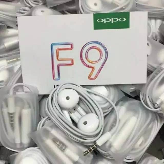 Handfree/Headseat Ooppo Jamin Suara Bass Dan Jernih Jack 3'5