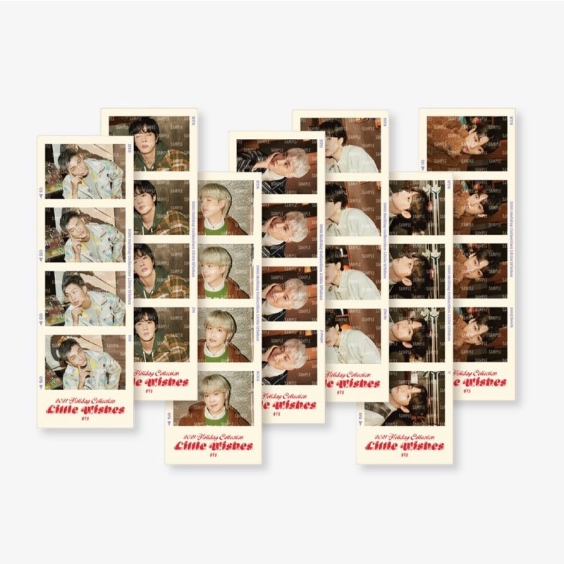 [BACA DESKRIPSI ] PELUNASAN PO 4 CUTS PHOTO HOLIDAY BTS