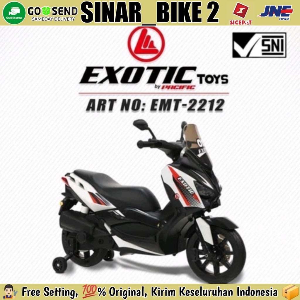 Motoran Aki Exotic EMT-2212 Model N-MAX