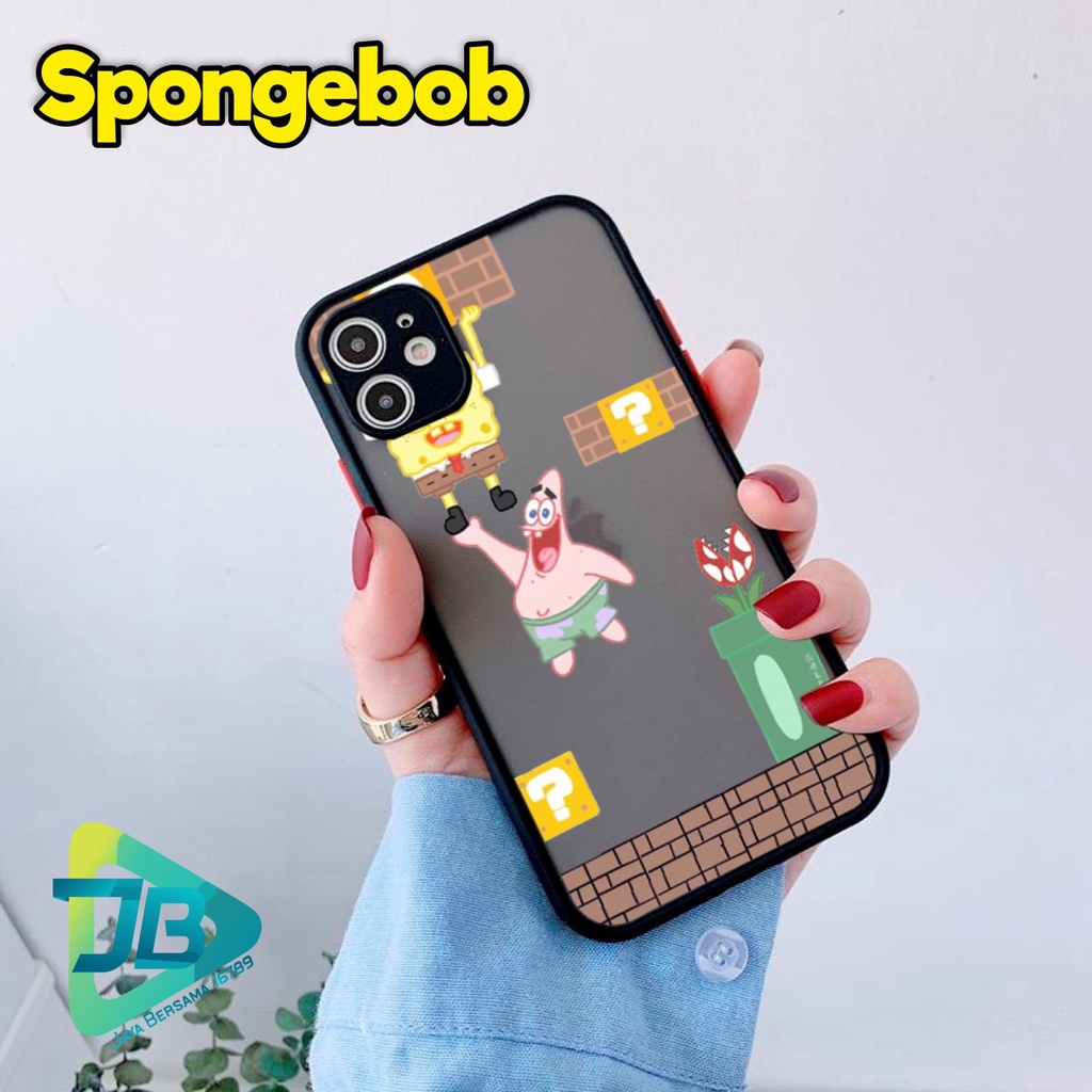 SOFTCASE DOVE SPONGEBOB OPPO VIVO SAMSUNG XIAOMI REALME IPHONE ALL TYPE JB4922