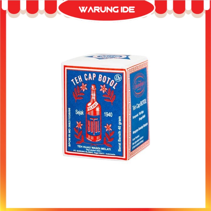 

Teh Cap Botol Biru 40 gr