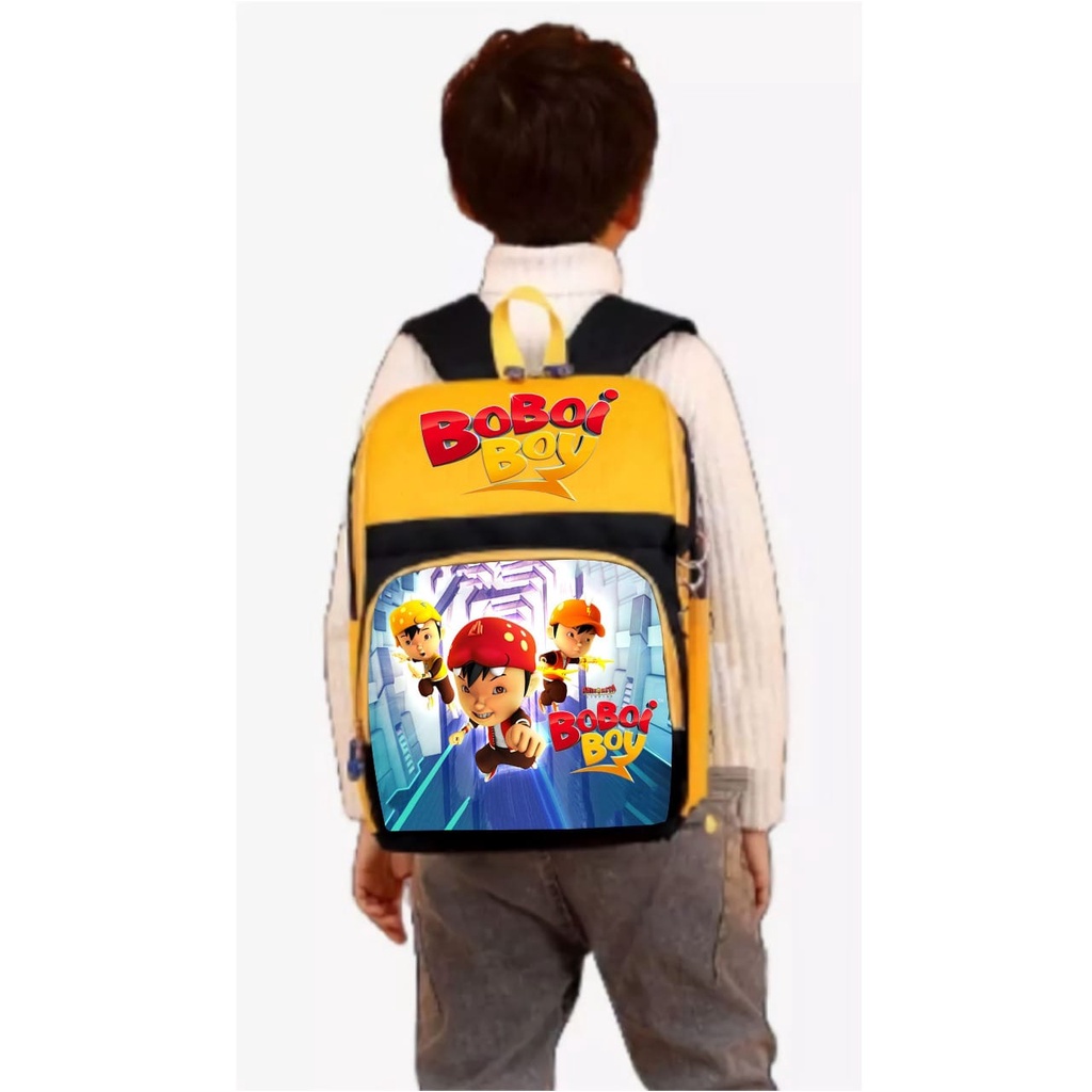 Tas Ransel Anak Sekolah Laki - Laki TK SD Paud Karakter BOBOIBOY PRINITNG PERBARU 2022