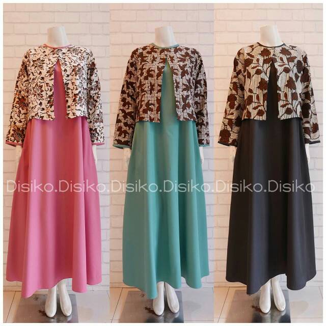 GAMIS BATIK ROMPI by DISIKO