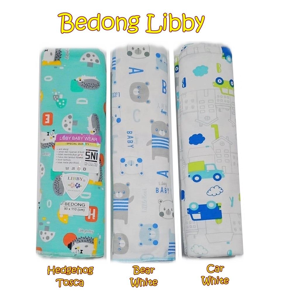 BEDONG LIBBY MOTIF / PERLENGKAPAN BAYI  isi 1