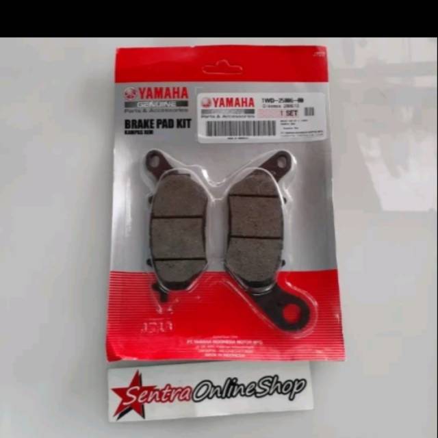 diskpad kampas rem cakram belakang r 25 r25 xmax x max original ygp1wd2580600