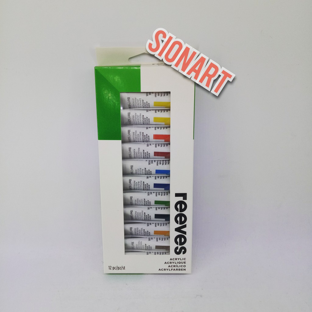 

Reeves Acrylic Colour Set 12