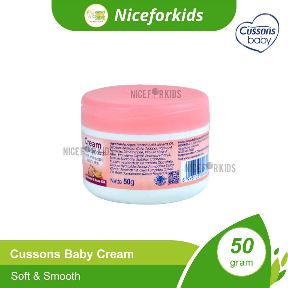 Cussons Baby Cream 50GR / Cream Bayi 50GR