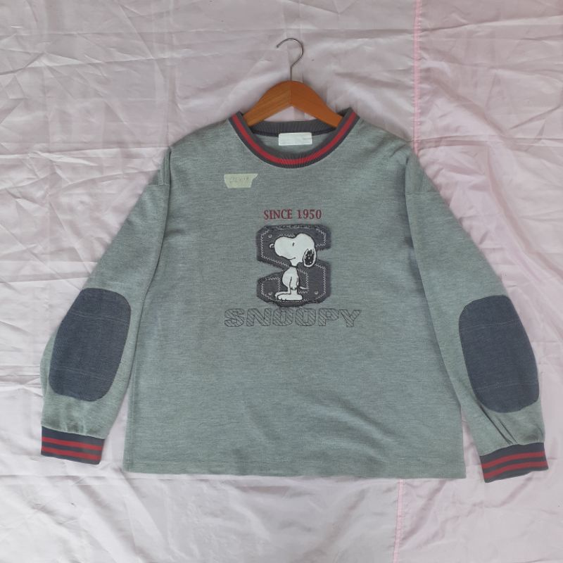 Crewneck snoopy second murah