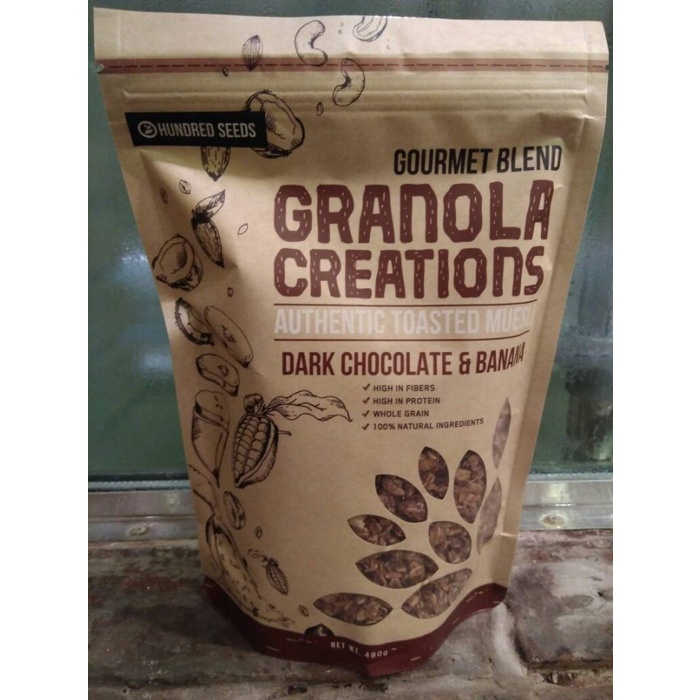 

GRANOLA CREATIONS DARK CHOCOLATE & BANANA