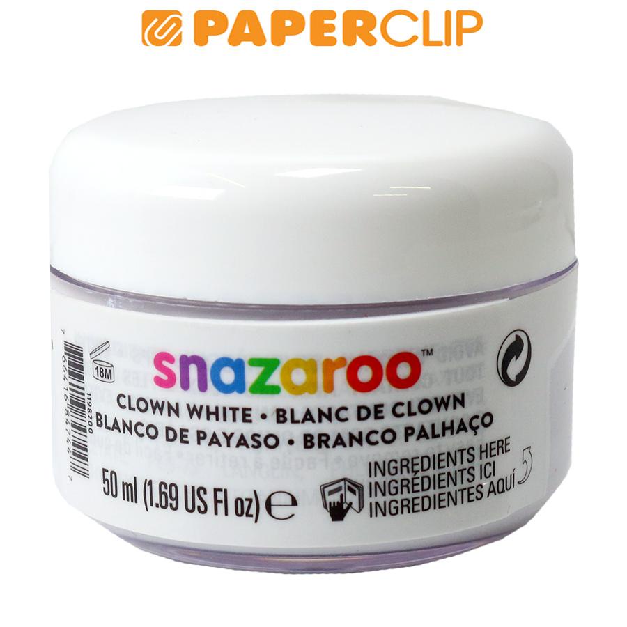 

CAT WAJAH / FACE PAINTING SNAZAROO 50ML CLOWN WHITE 1198200SN