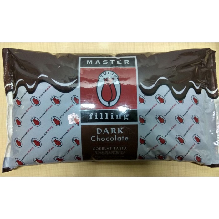 

(Repack 500 g) Dark Chocolate Filling - Tulip