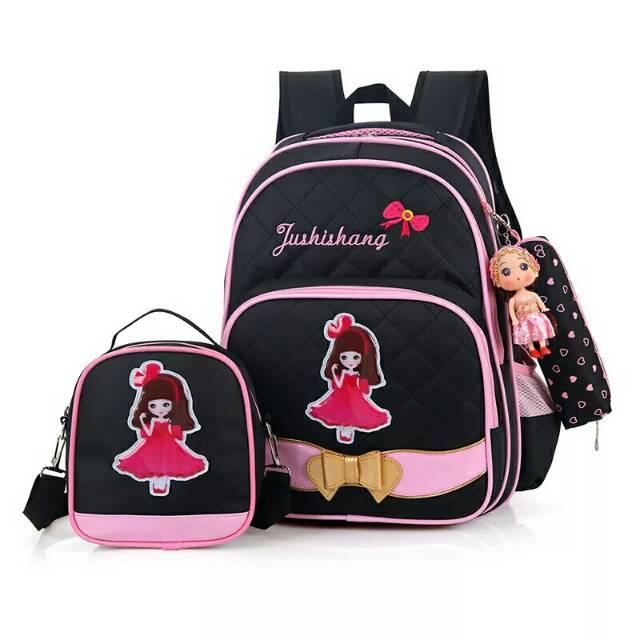 JS_Tas Anak sekolah SD Baby Bag Tas Ransel Anak Sekolah Karakter perempuan Tas Karakter Bidadari