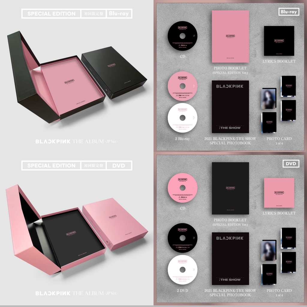 [DP ONLY BLACKPINK - THE ALBUM JAPAN VERSION - SPECIAL EDITION FIRST PRESS