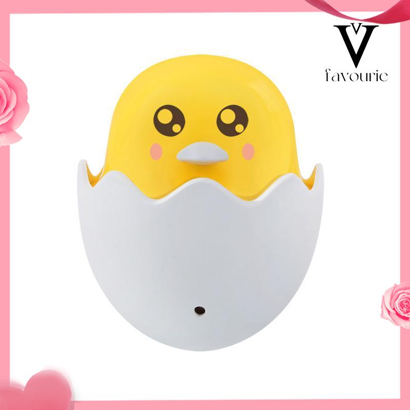 [COD]Bebek Kuning Little Happy Bird Cahaya Kontrol Malam Lampu Lampu Leds Hadiah Kreatif-FA