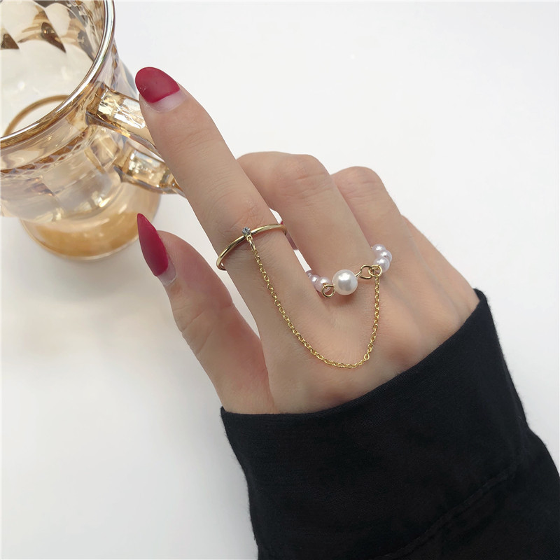 1/3/5 Pcs Trendy Hiphop Geometry Punk  Rings  Set / Buckle Joint Tail Ring / Lovely Opening Index Finger Tail Ring Jewelry Accessories