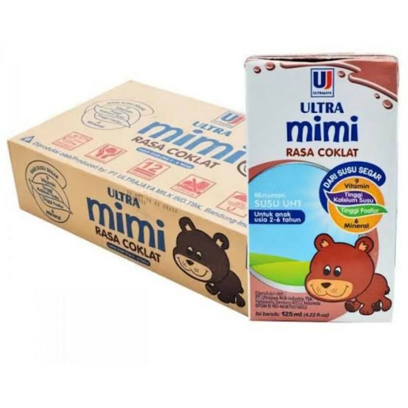 Susu Ultra Mimi 125ml 1 dus