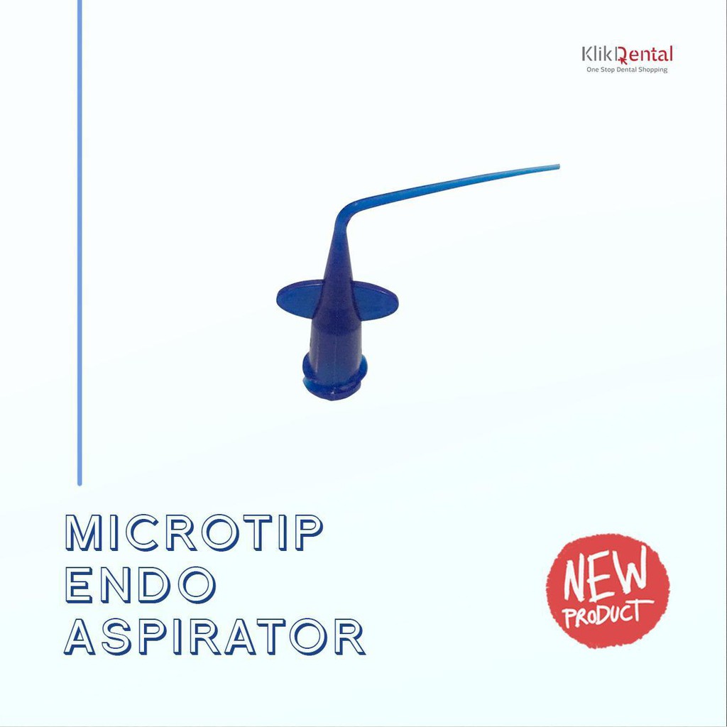 KLIK DENTAL Microtip Endo Aspirator isi 10 pcs