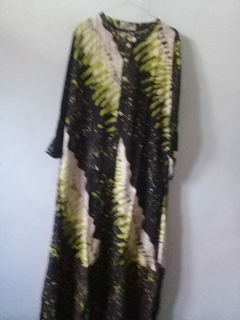 Sukaini Batik Gamis Susun Sogan Gamis Batik Cap Gamis Batik Busui Long Dress Batik Cap