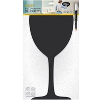 

PAPAN TULIS DINDING BENTUK GELAS / WINEGLASS-SHAPED CHALK BOARD SECURIT
